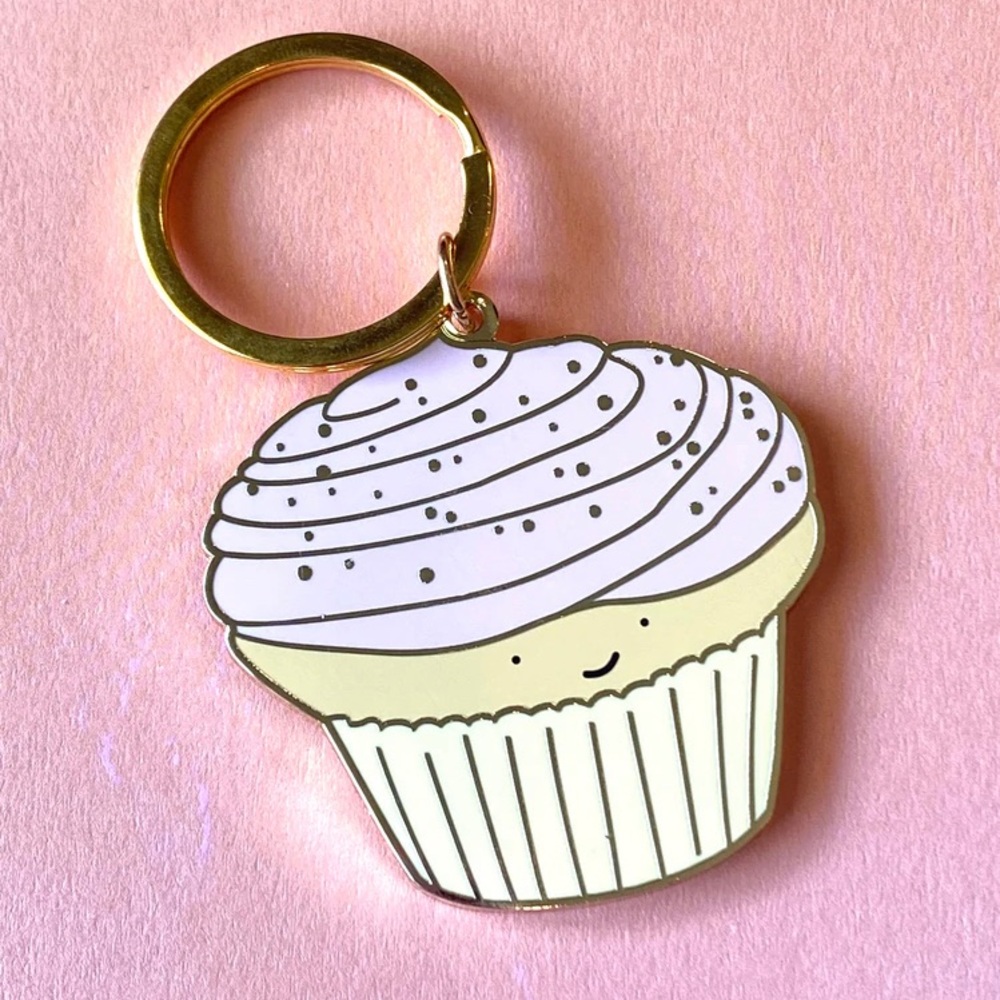 Little May Papery -Crave x Little May Vanilla Cupcake Keychain